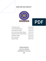 Resume Kelompok 7: Teknik Elektro Fakultas Teknik Universitas Udayana 2021