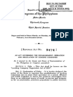 Regulation of Lending Companies Act