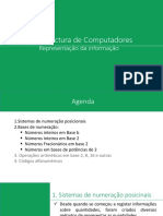 Aula 1 - Representacao Digital Da Informacao - Bases de Numeracao