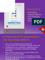 Module 3 - Essentials of Marketing