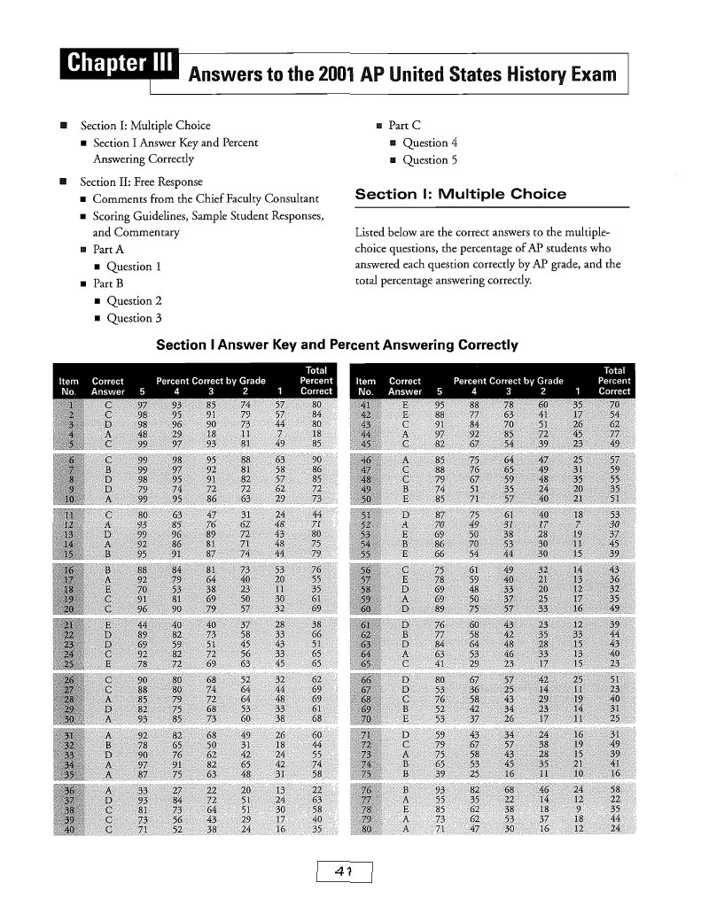 USH 01 Answer Key | PDF | Language Arts & Discipline | Foreign Language ...