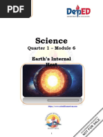 6 Core Subject Science 11 Earth - Life Science Q1 Module 6