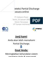 Training Deteksi Partial Discharge Secara Online - 2021 - HP