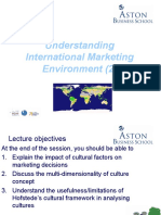 WK 4 Understanding Int Marketing Environment (2) - 1