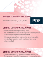 Konsep Skrinning Pra Nikah