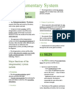 5.1 Funtions of The Integumentary System