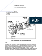 Figure 1: Schematic of A Shell-and-Tube Heat Exchanger