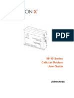 M110 Series Cellular Modem User Guide: Part Number PMD-00036 Revision A October 2019