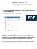 Soluções Ficha Formativa 5 e Teste 5