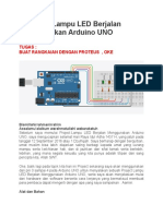 Membuat Lampu LED Berjalan Menggunakan Arduino UNO