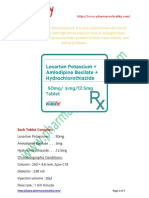 HPLC Methods For Simultaneous Estimation of Amlodipine Besilate, Losartan Potassium and Hydrochlorothiazide in Tablets