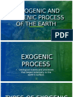 Endogenic and Exogenic Process of The Earth