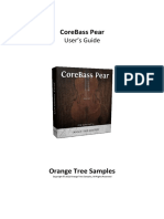 CoreBass Pear - User's Guide