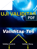 Validitas dan Reliabilitas Konstruk Psikologi