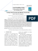 Jurnal Pendidikan Fisika: Teaching Global Warming With Millealab Virtual Reality