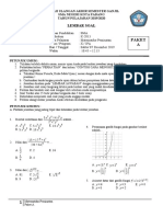 Matematika Ulangan Akhir