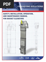 Bucket Elevator Installation Manual | PDF | Belt (Mechanical) | Elevator