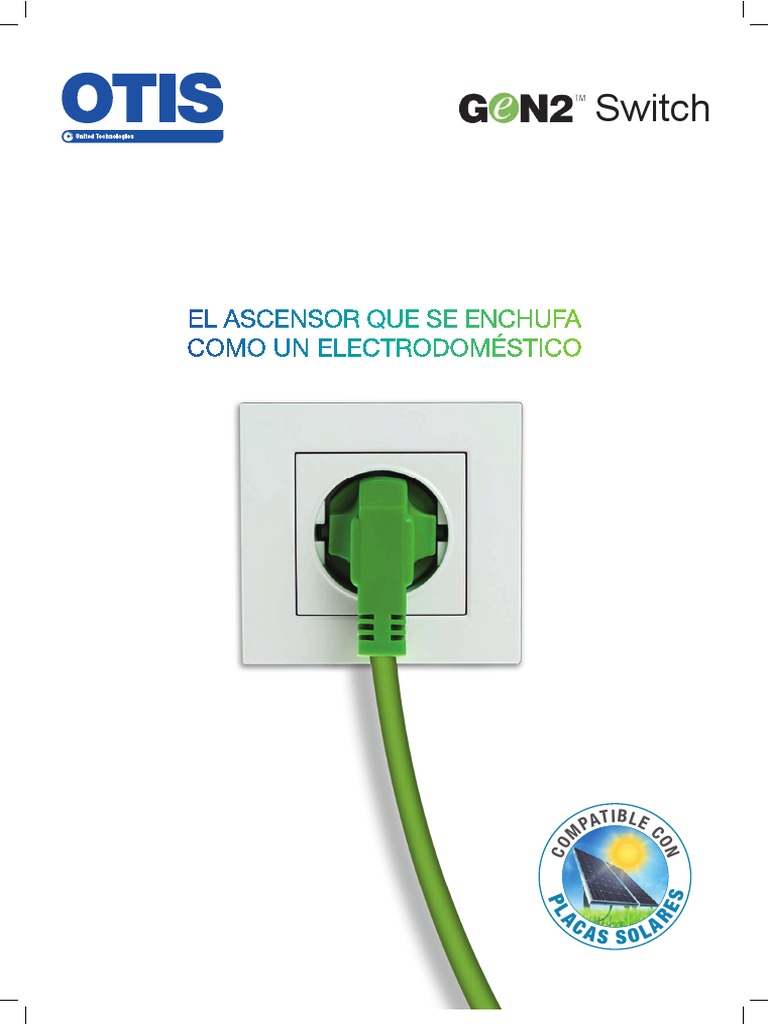 Otis Gen2 Switch Pdf Ascensor Batería Recargable