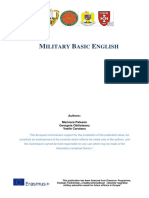 Basic Military English E-book