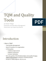 TQM and Quality Tools