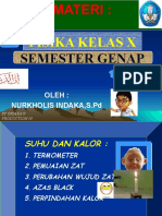 Ppppresentasi Suhu Dan Kalor -Oleh Nurkholis Indaka, s