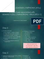 Adult T-Cell Leukemia Lymphoma (Atll) A Rare Case Associated With Human T-Cell Virus (Htlv-1)