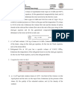 Sheet 2 Properties of Pure Substances