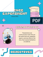 Modern Retro Science Experiment Educational Presentation