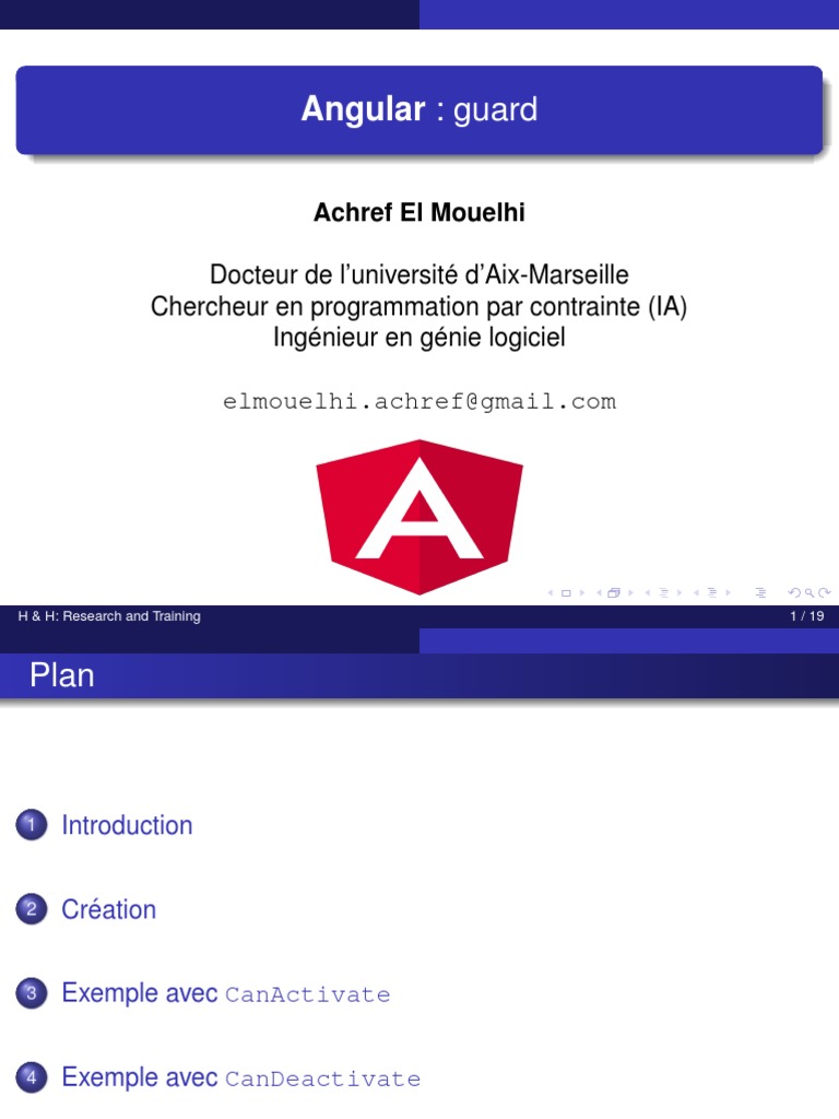 Cours Angular Guard | PDF | Logiciel | Programmation informatique