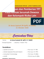 Paparan Pemeriksaan Dan Pemberian TPT Pada Kontak Serumah Dewasa Dan Kelompok Risiko Lain - 211020