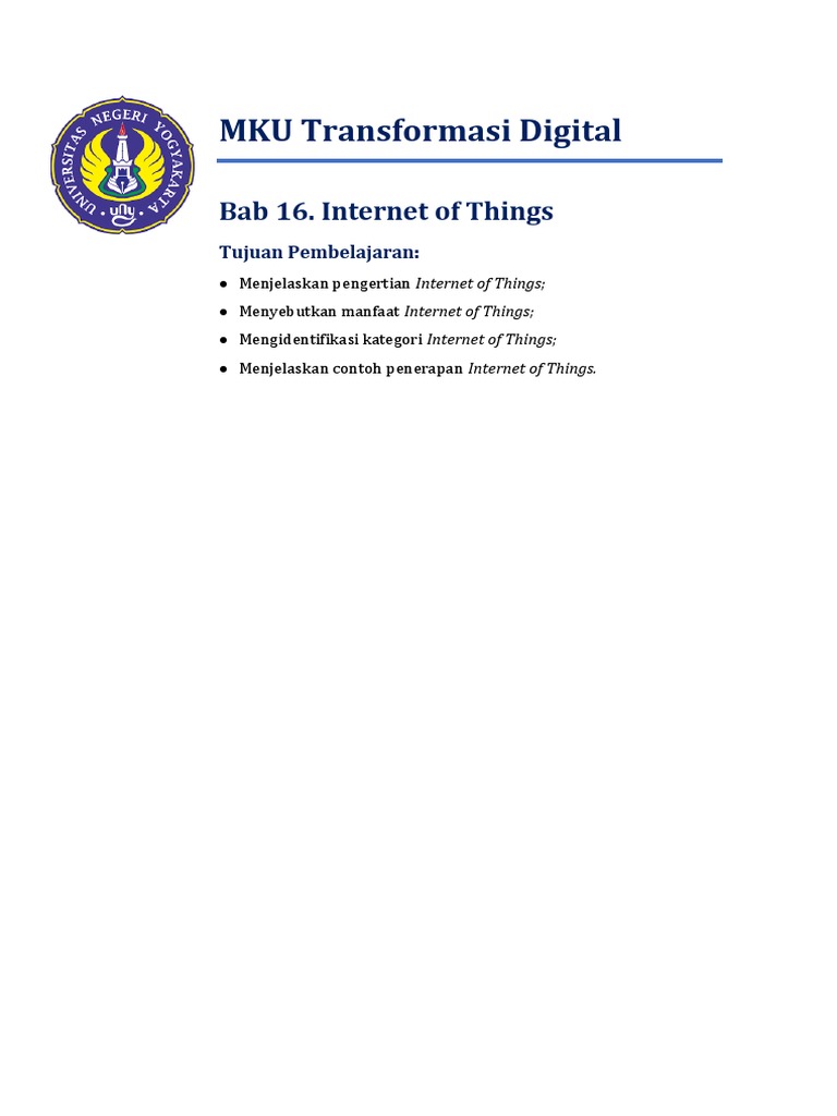 Memahami Internet of Things (IoT) | PDF