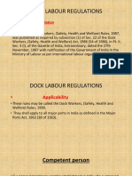 Dock Labour Regulations Summary