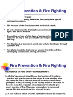 Fire Prevention & Fire Fighting