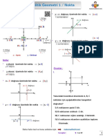 Analitik Geometri 1 Konu Anlatımı