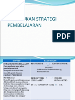 Kedudukan Strategi Pembelajaran