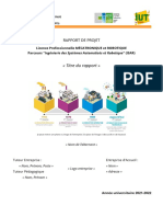 Modèle Rapport Projet