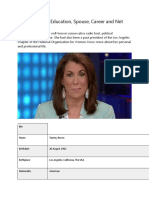 Tammy Bruce - Education, Spouse, Career and Net Worth