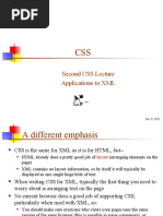 Css For XML