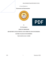 EE6404 Measurements and Instrumentation