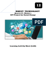 Empowerment Technology: ICT Project For Social Change
