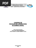 praticas de química geral