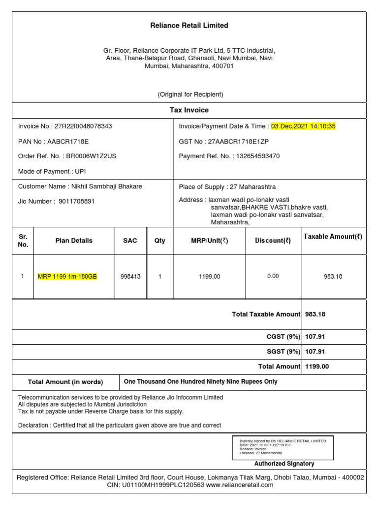 reliance-retail-limited-sr-no-plan-details-sac-qty-mrp-unit