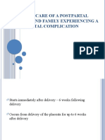 8 Nursing Care of A Postpartal Family and Family