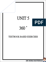 Unit 5 360 : Textbook-Based Exercises