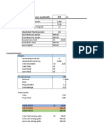 Cálculo de custos e lucros de produção e entrega de refeição