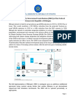 Intended Nationally Determined Contribution (INDC) of The Federal Democratic Republic of Ethiopia