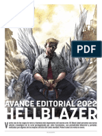 Avance Editorial HELLBLAZER 2022