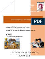 Solucionario examen parcial de albañilería estructural