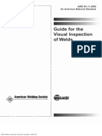 Aws B1.11 Guide For Visual Inspection of Weld
