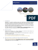 Flight Ops Briefing Note: Crosswind Landing Techniques